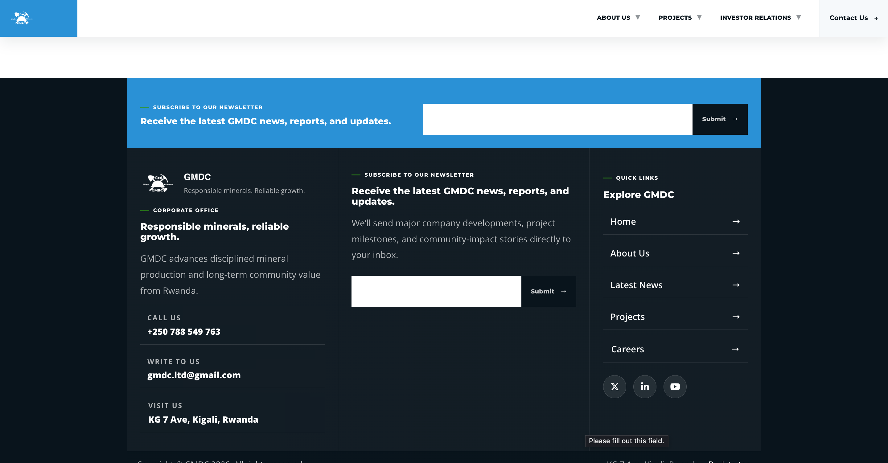GMDC Corporate Digital Platform