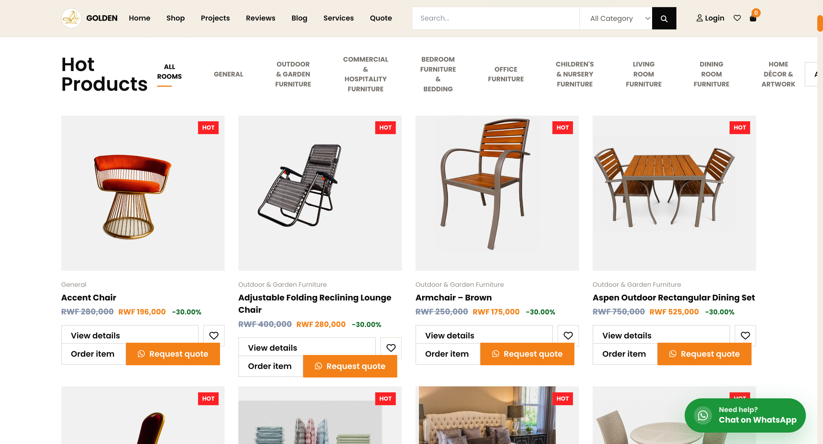Golden Furniture Digital Commerce Platform